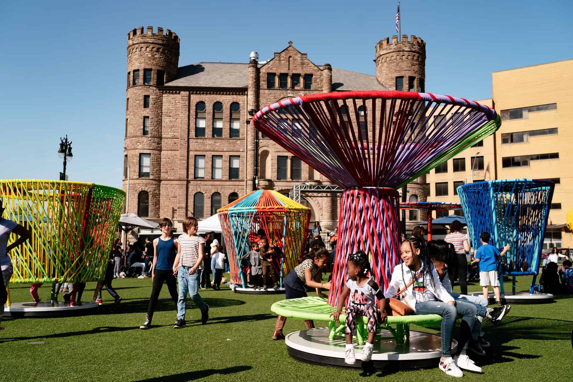 Beacon Park, Détroit, États-Unis Downtown Detroit Partnership
