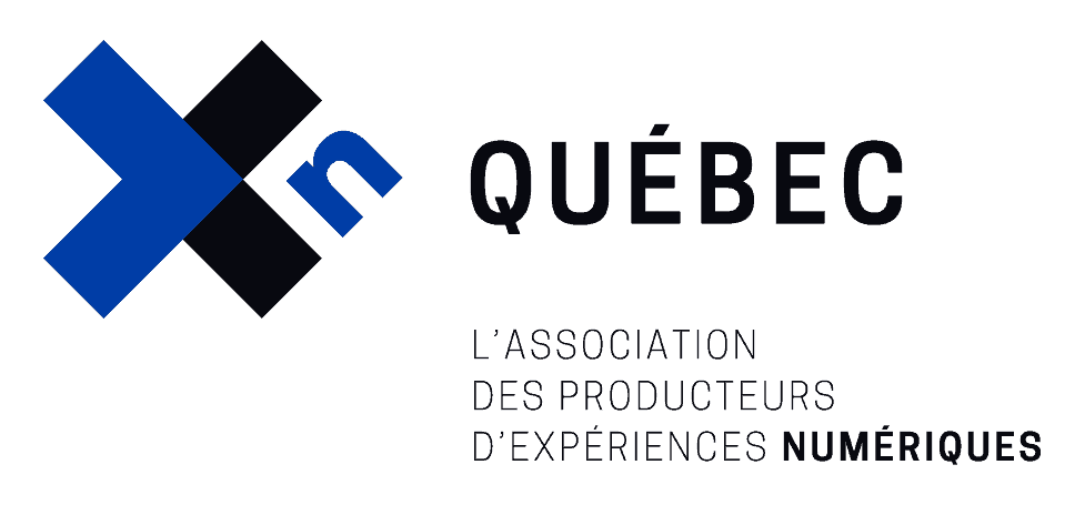 Logo - Association des producteurs d'expériences numériques - XnQuébec