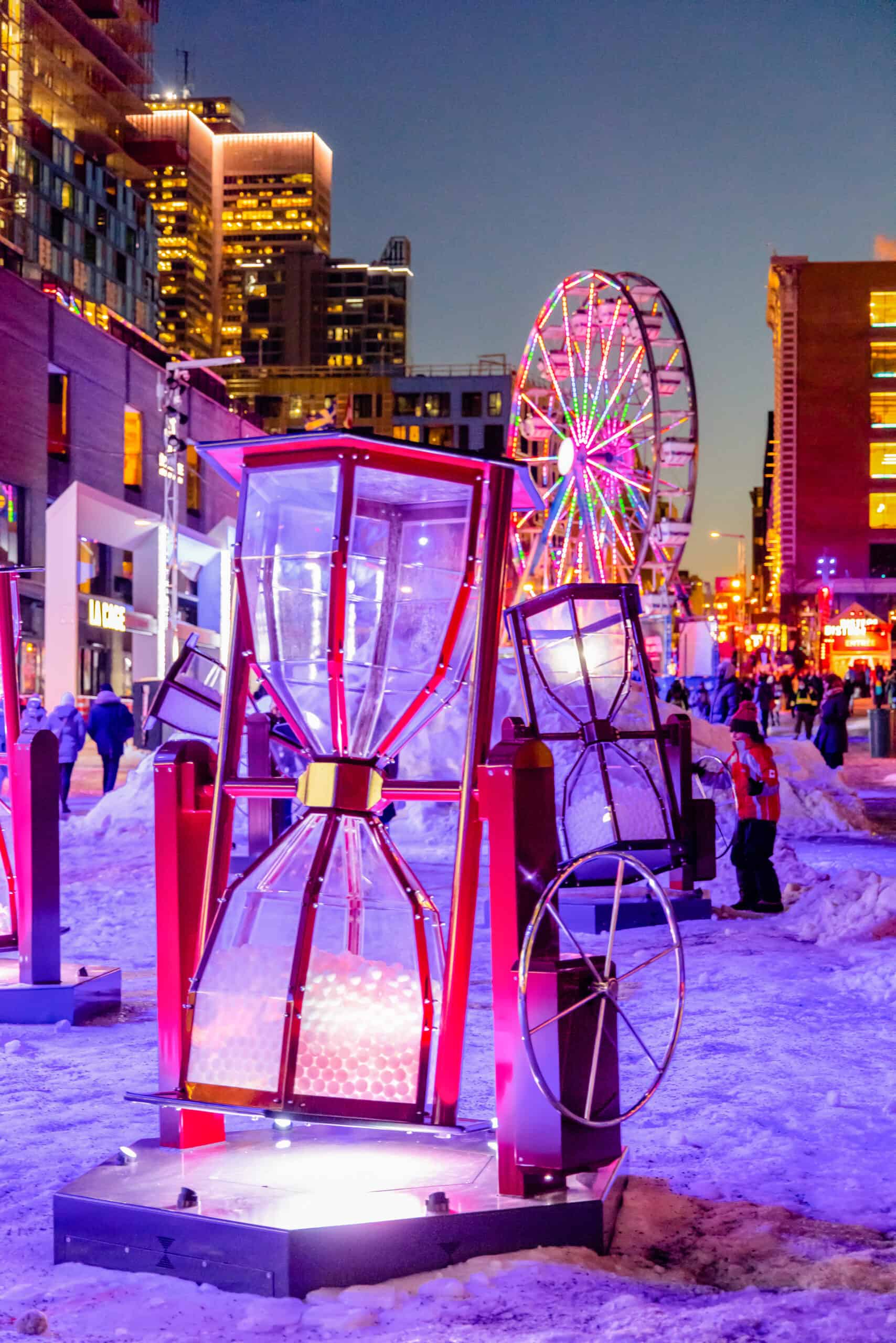 MONTRÉAL EN LUMIÈRE, Montréal, Canada Creos