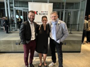 Creos, Init et Olivier Landreville au prix Numix