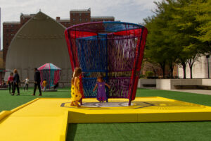 L'unité adaptée de Los Trompos au Big Umbrella Festival, Lincoln Center, New York